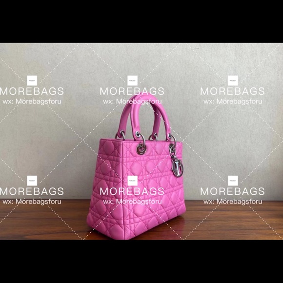 Lady Dior, hot pink, limited edition - Picture 2 of 5